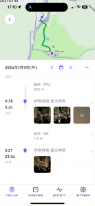 Arc App Timeline
