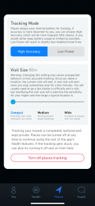 Gyroscope Tracking Config